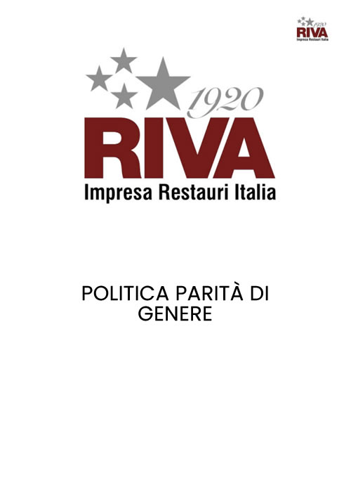 POLITICA PARITÀ DI GENERE